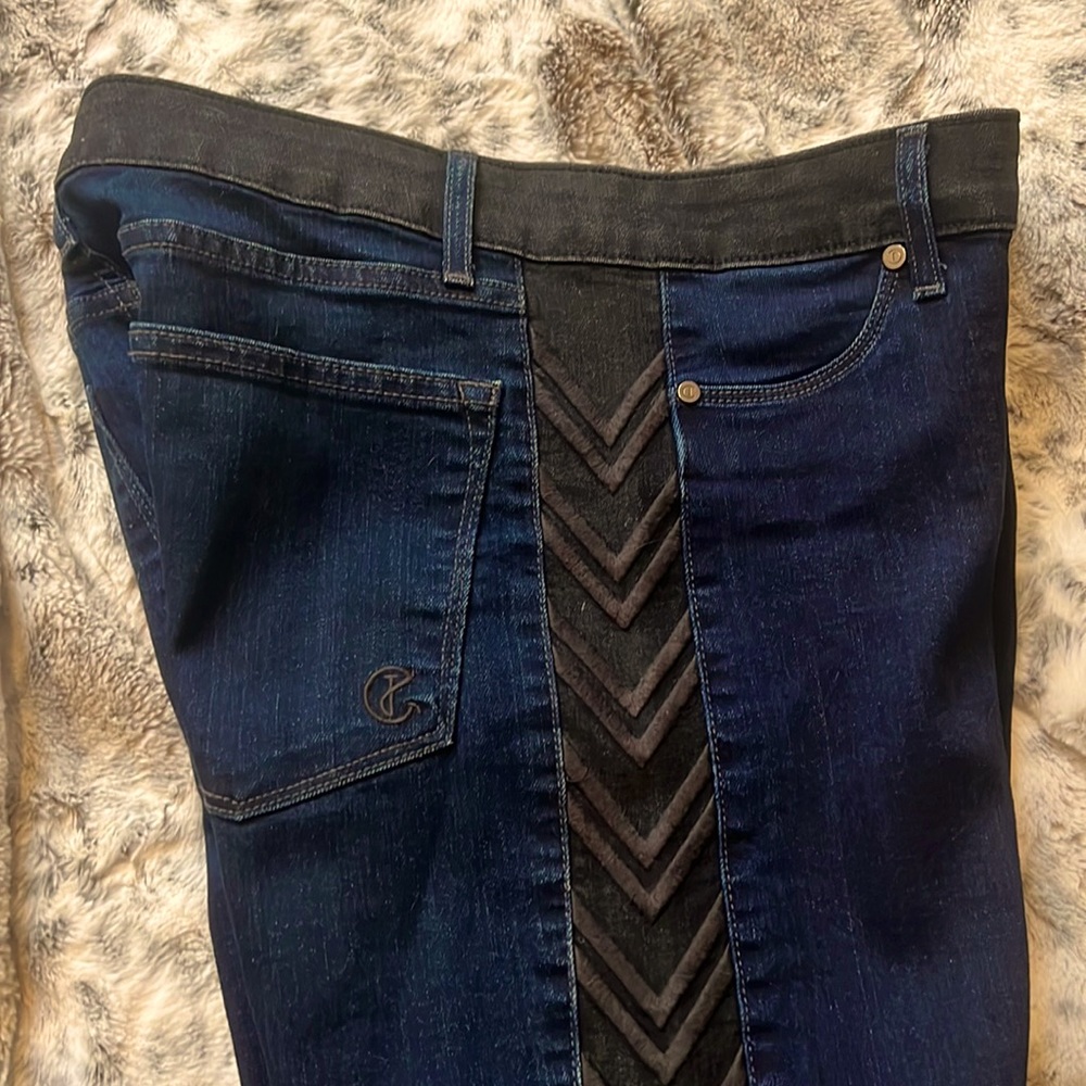 Cookie Johnson embellished jeans